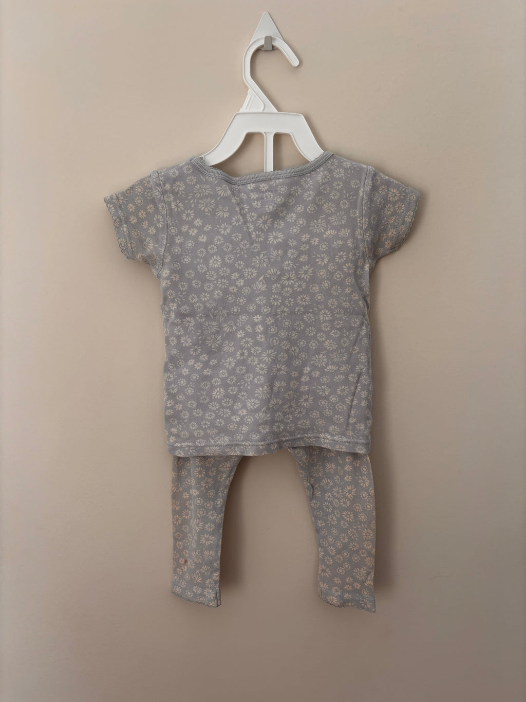 Conjunto Pijama Calça e Blusa – Azul Claro (Bebê)