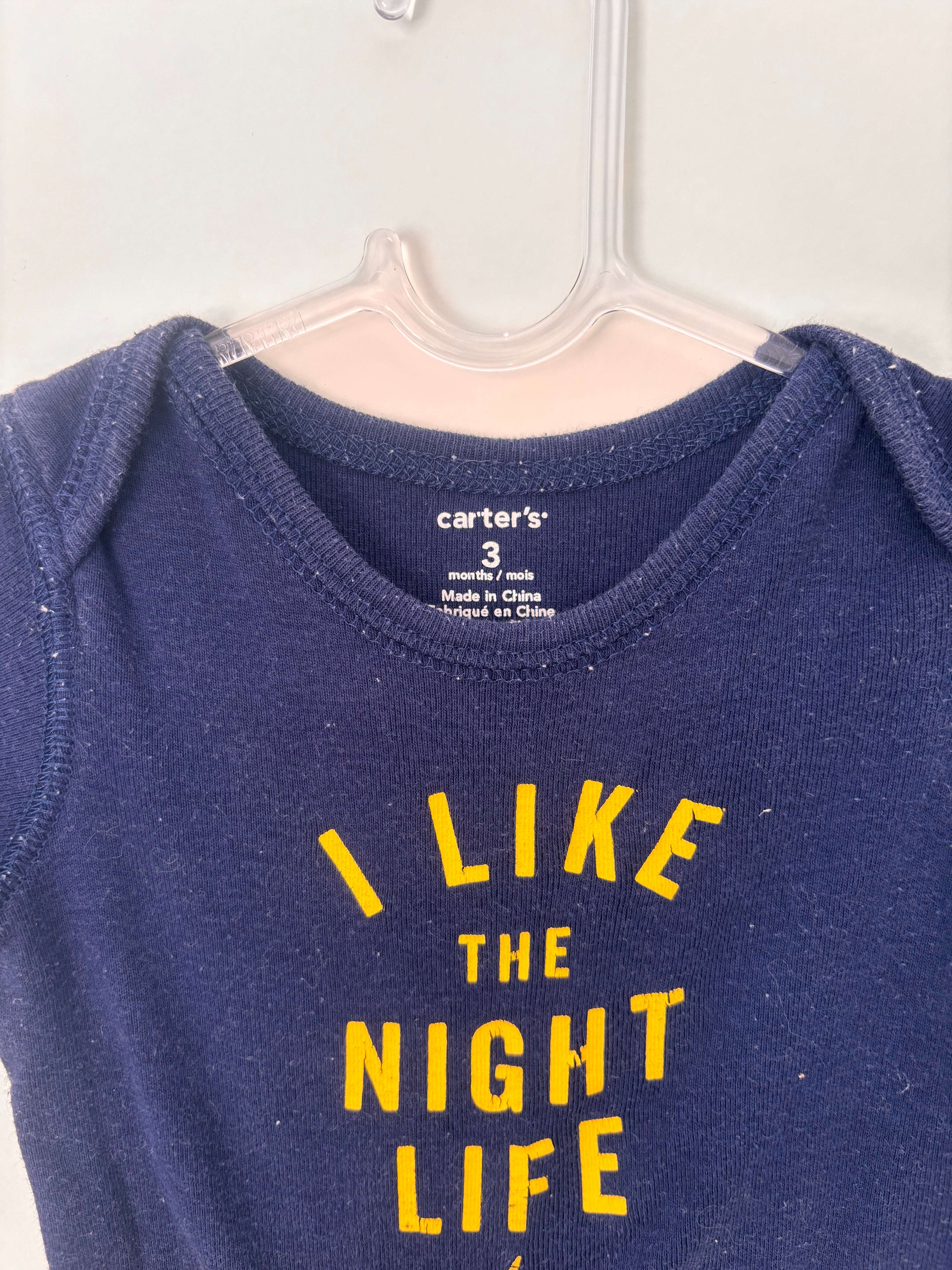 Body Carter's "Night Life" – Marinho (Bebê)