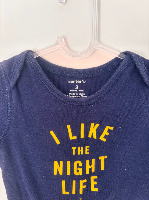 Body Carter's "Night Life" – Marinho (Bebê)