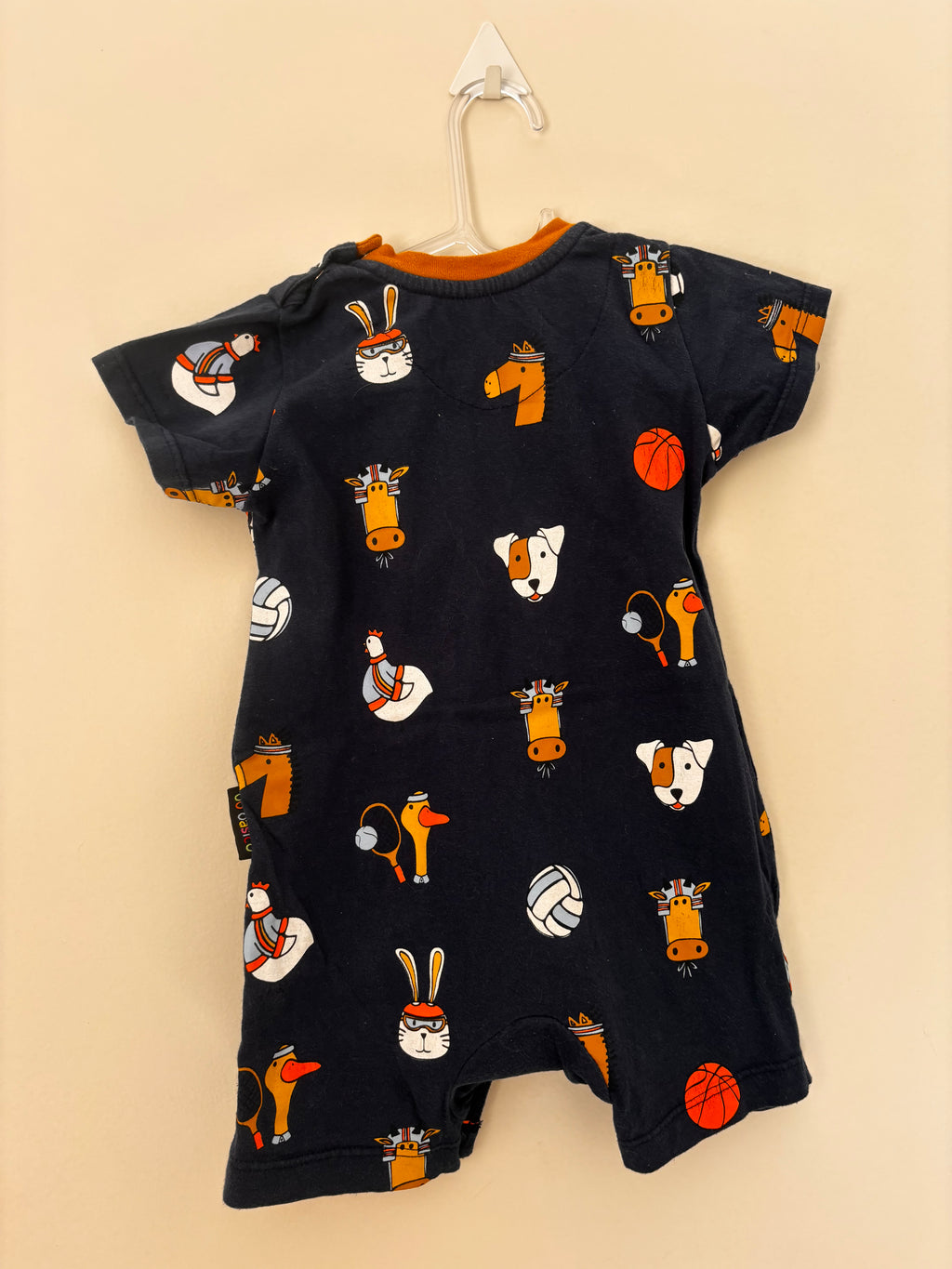 Body Estampa Esportes – Marinho (Bebê)
