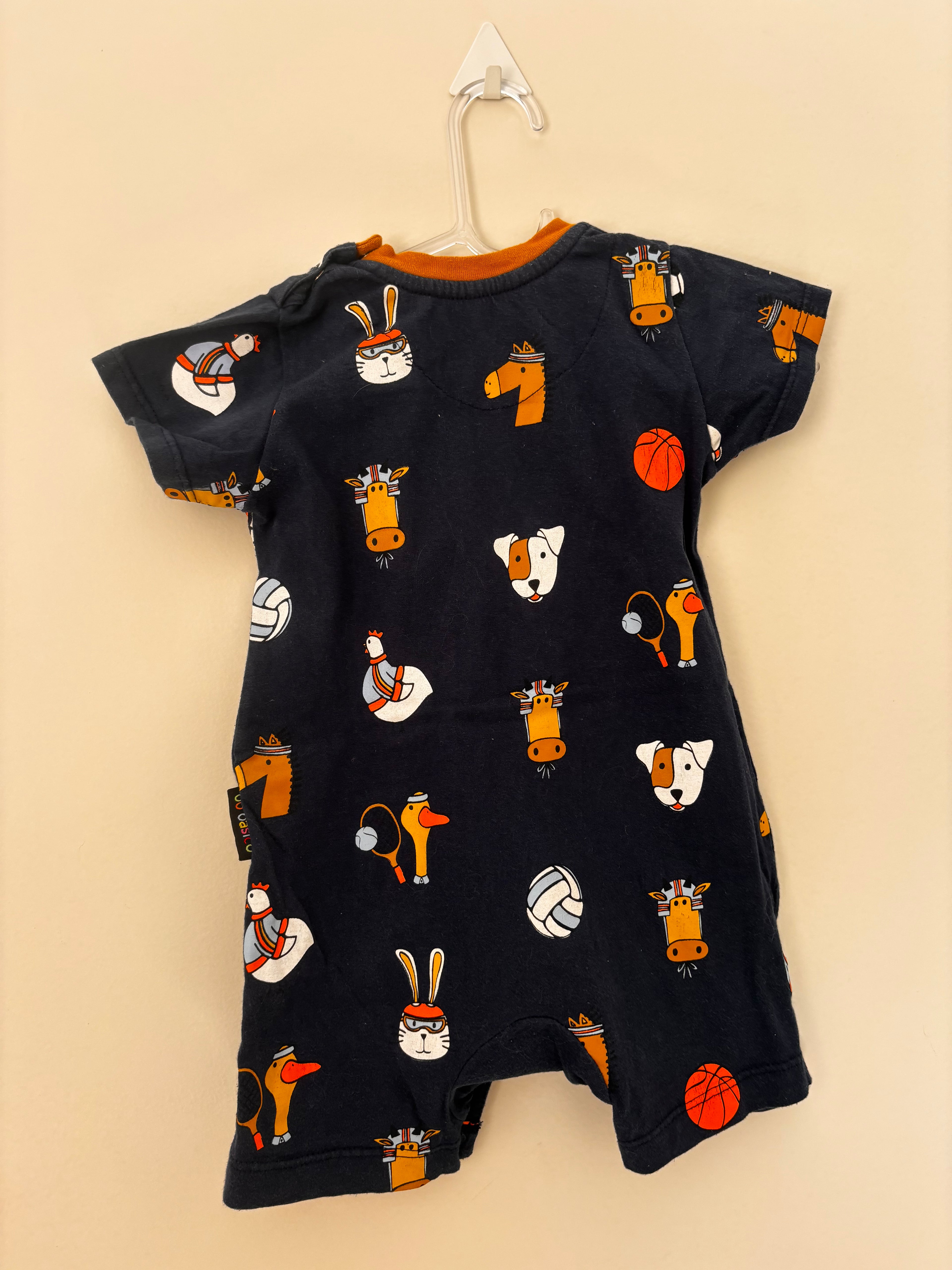 Body Estampa Esportes – Marinho (Bebê)