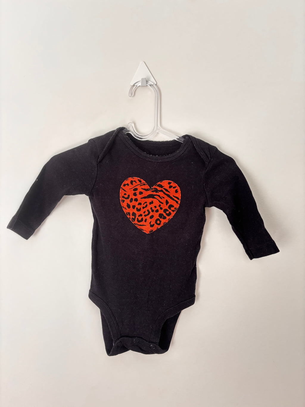 Body Coração – Preto (Bebê) Carter's