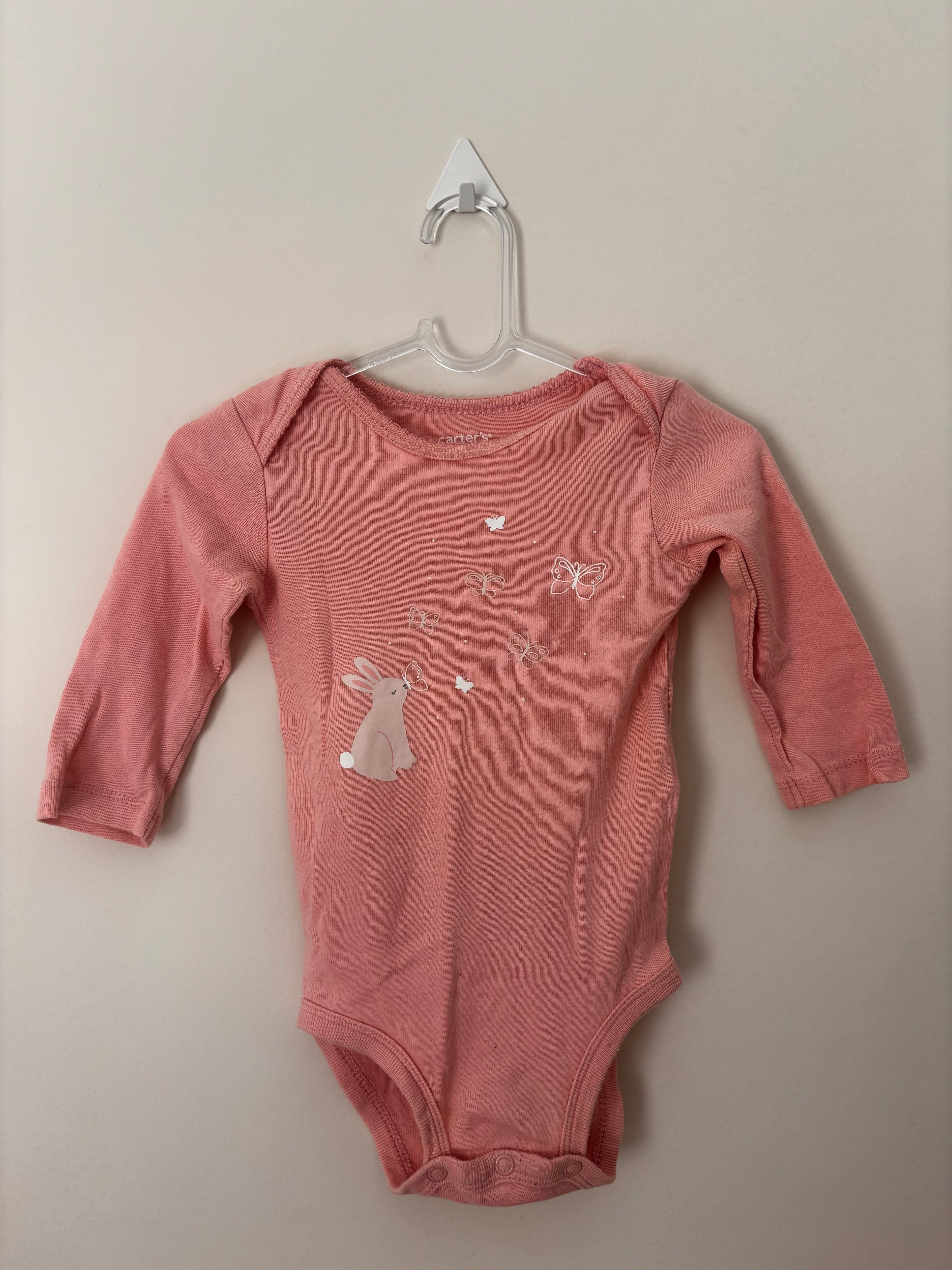 Body Estampado – Rosa (Bebê) Carter's
