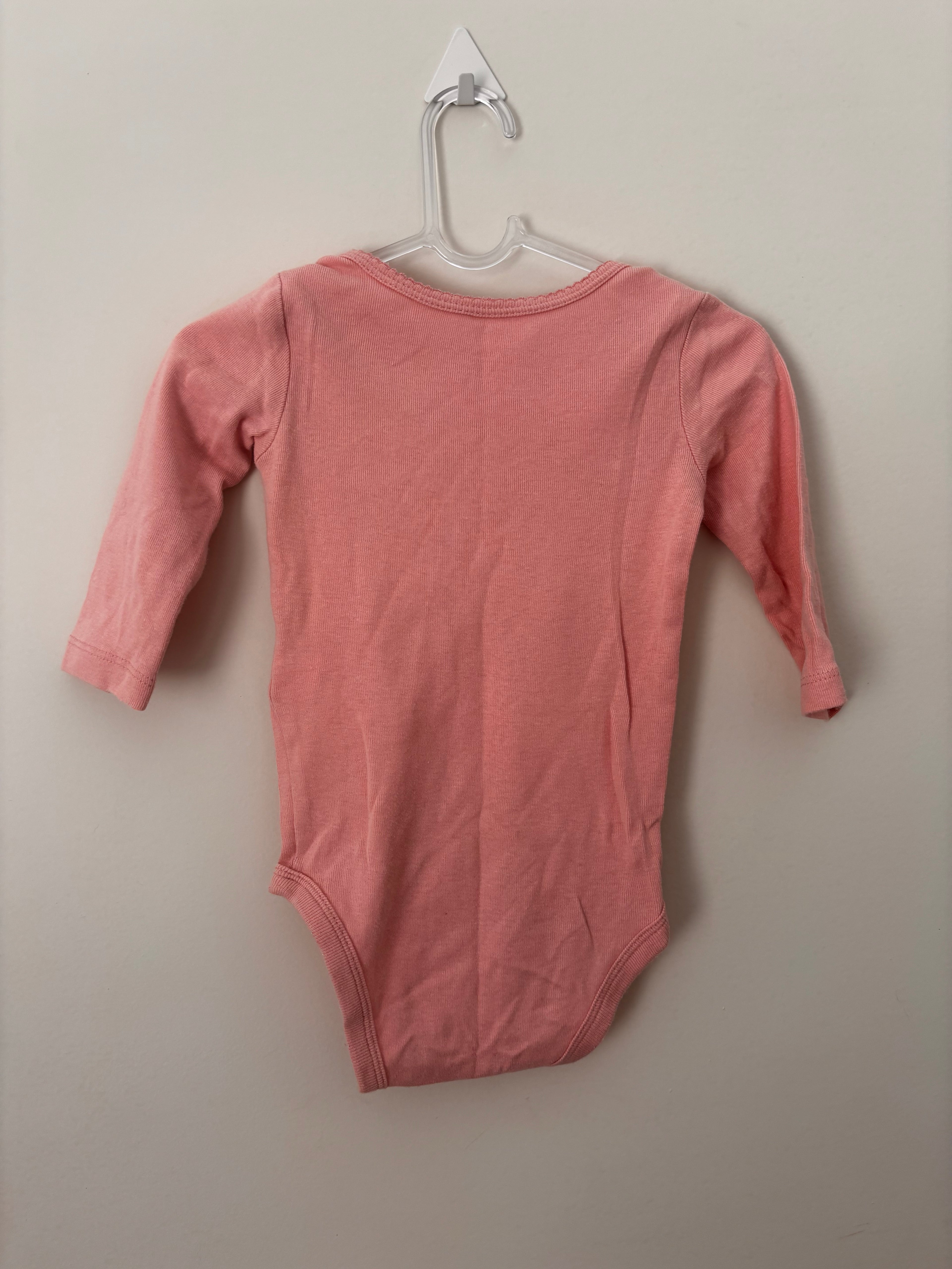 Body Estampado – Rosa (Bebê) Carter's