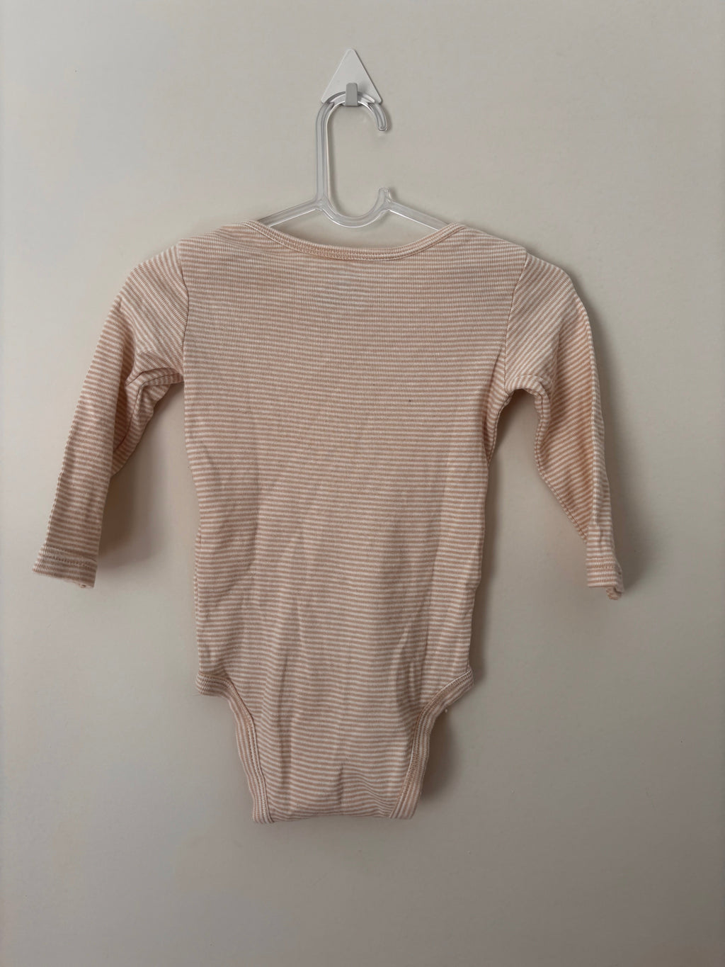 Body Listrado – Nude (Bebê) Carter's