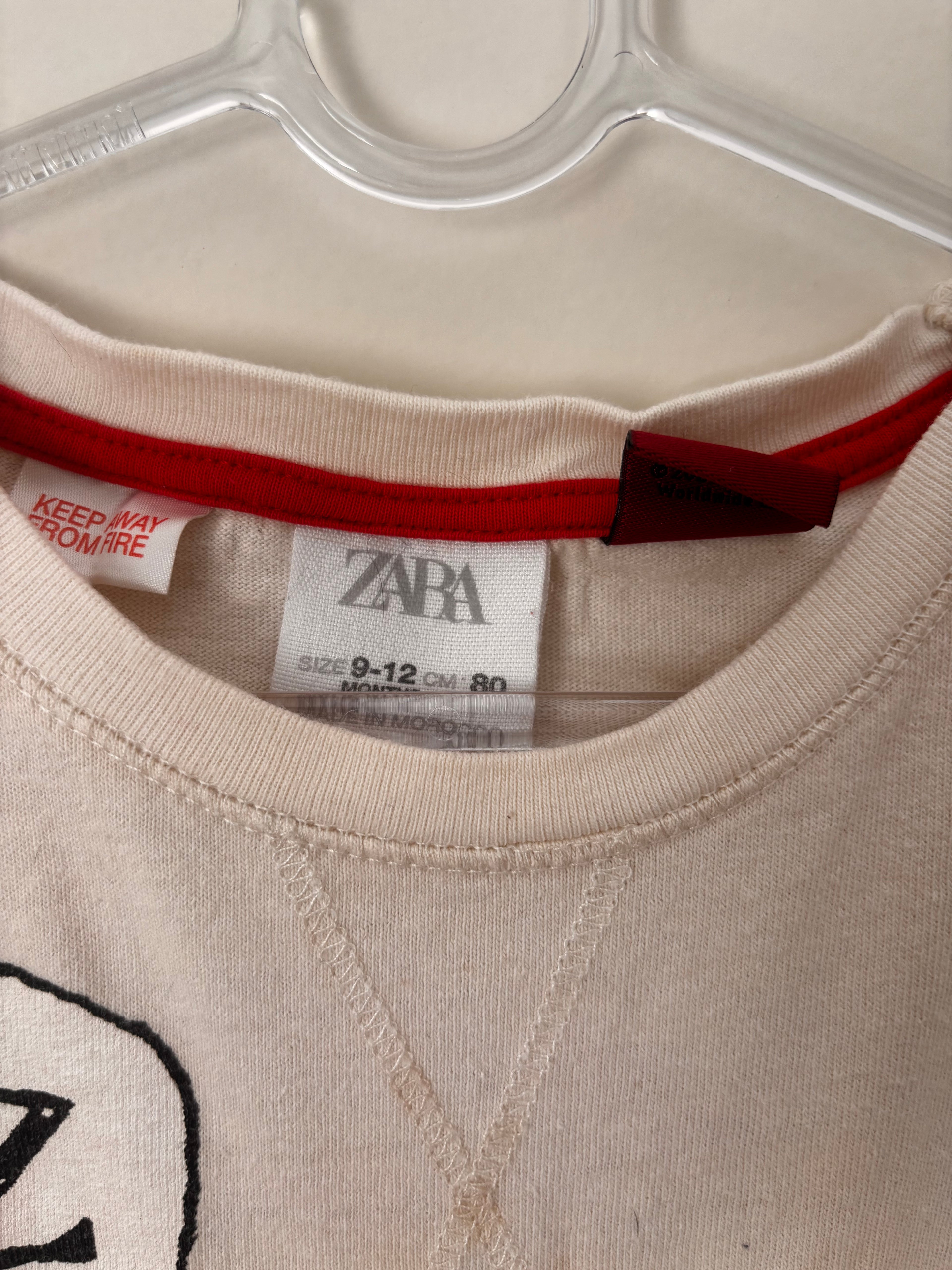 Blusa Snoopy – Branca (Zara)