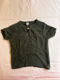 Camisa Muslin SHEIN – Verde (Infantil)