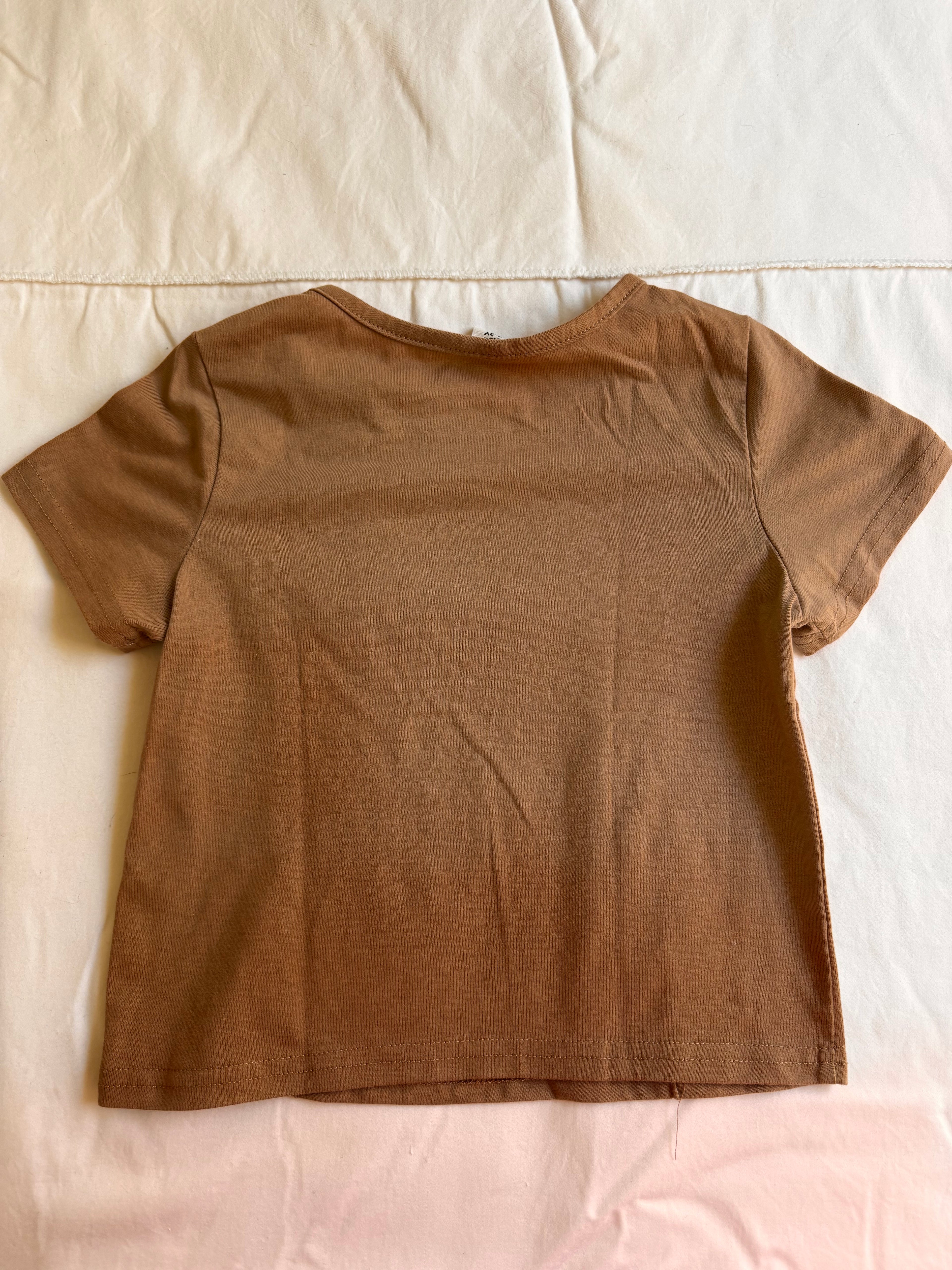 Camiseta Lisa – Caramelo (Infantil)