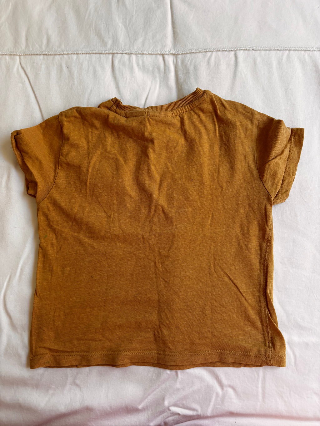 Camisa Zara – Mostarda (Infantil)