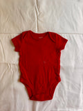 Body Liso – Vermelho (Bebê)