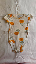 Body Estampa Flores – Branco (Bebê) Carter's