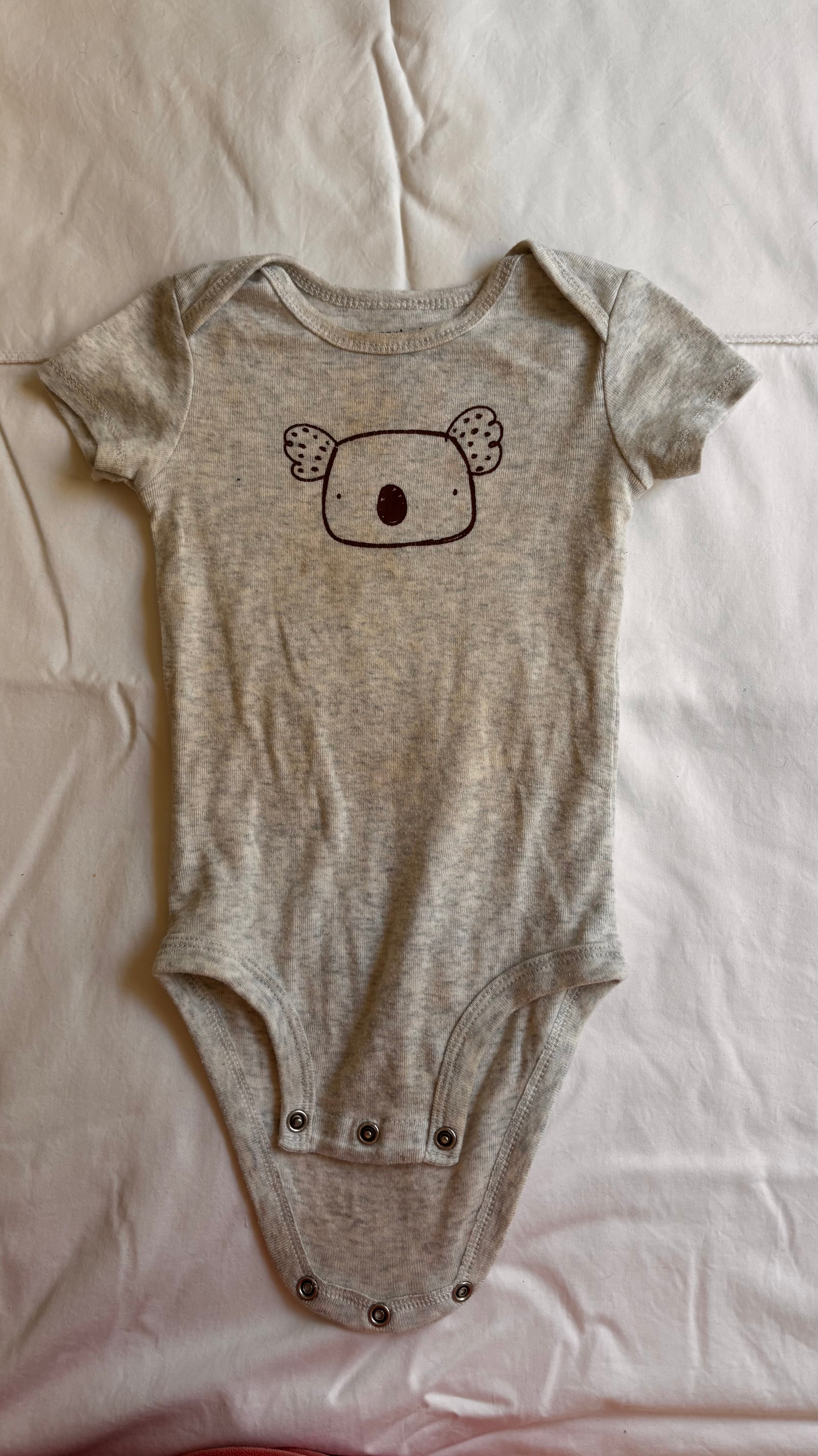 Body Coala – Cinza (Bebê)
