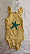 Body Estrela do Mar – Amarelo (Bebê) Mundo Bela