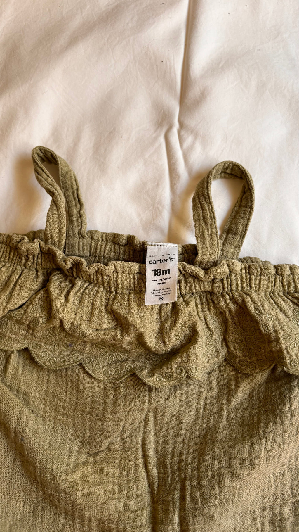 Conjunto Babado – Verde (Infantil)