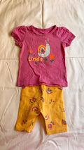 Conjunto Rainbow "Linda" – Rosa (Infantil)