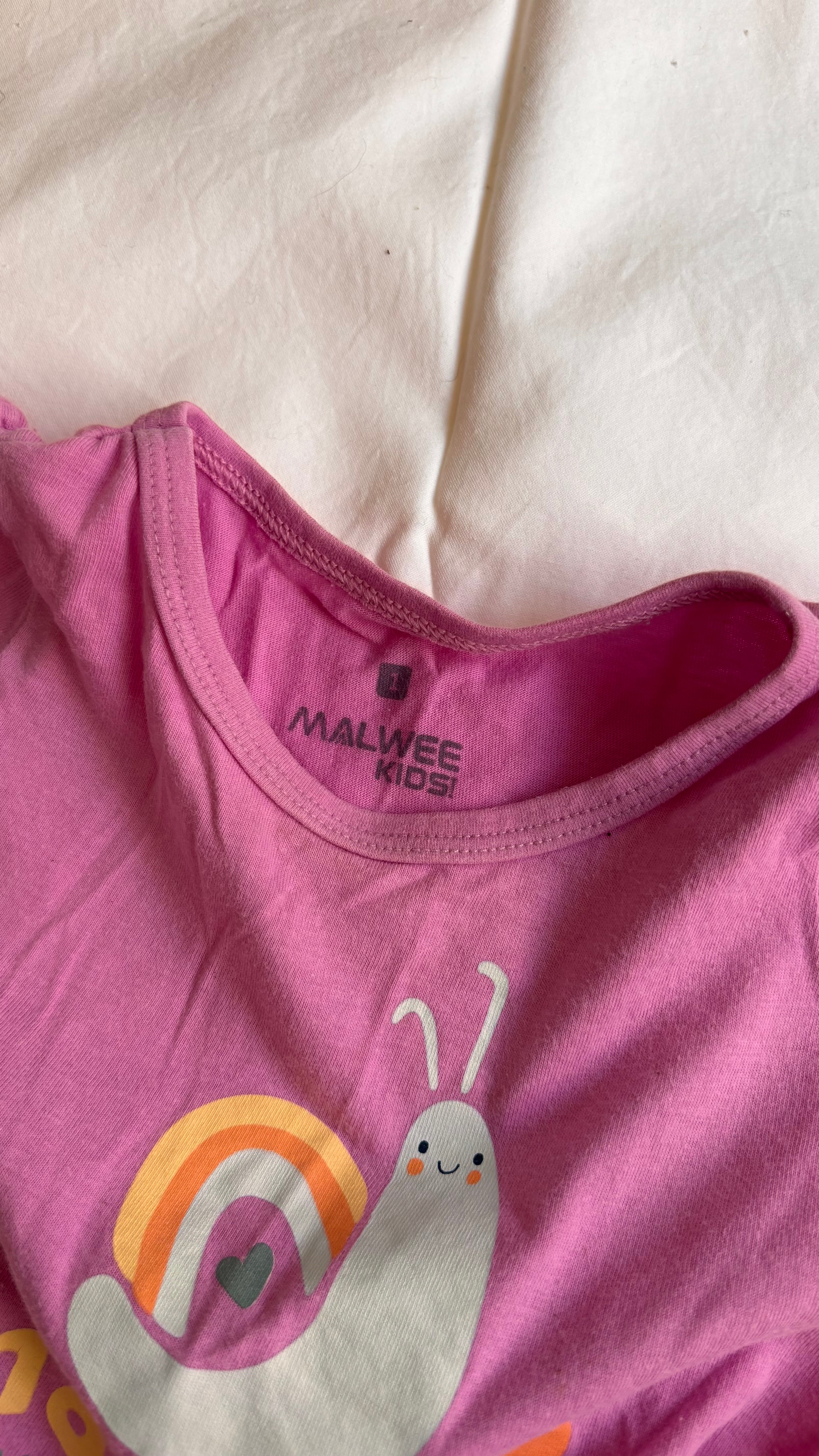 Conjunto Rainbow "Linda" – Rosa (Infantil)