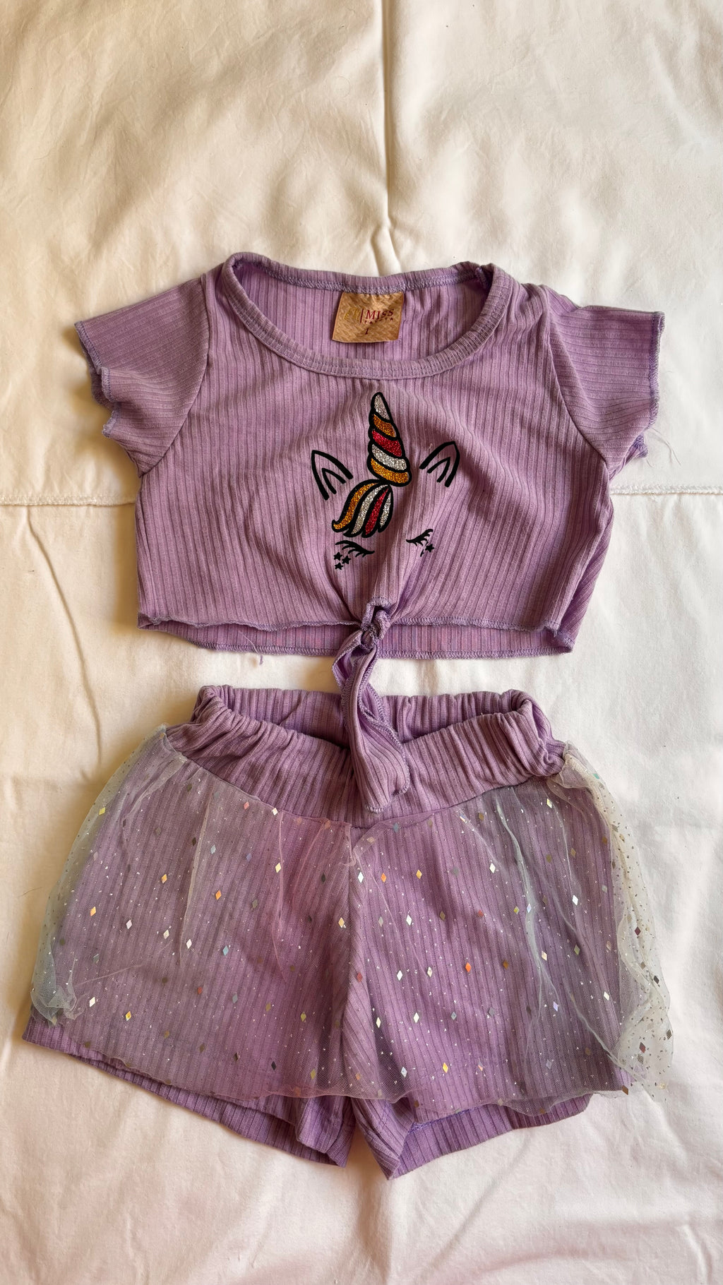 Conjunto Unicórnio – Lilás (Infantil)