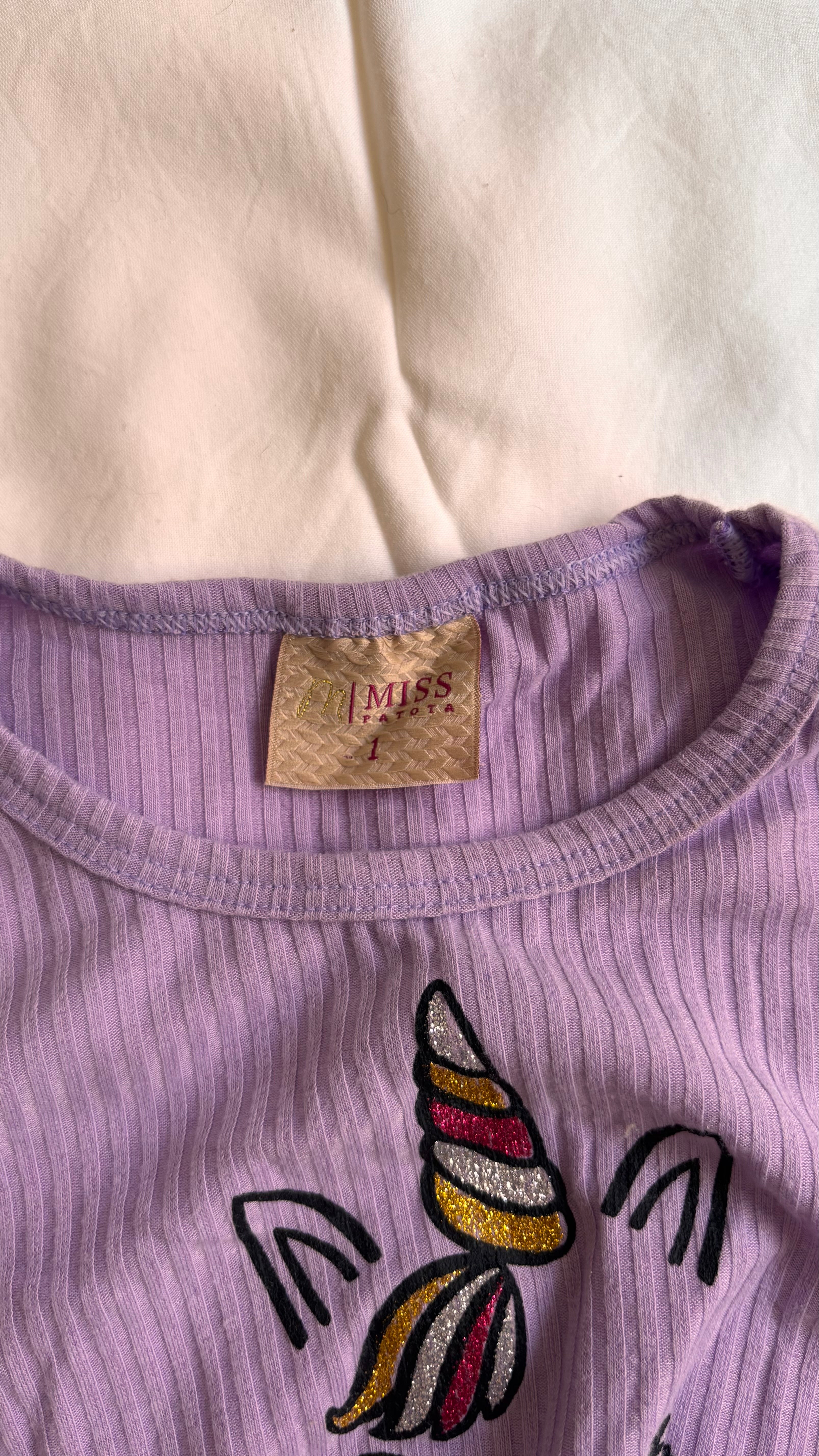 Conjunto Unicórnio – Lilás (Infantil)