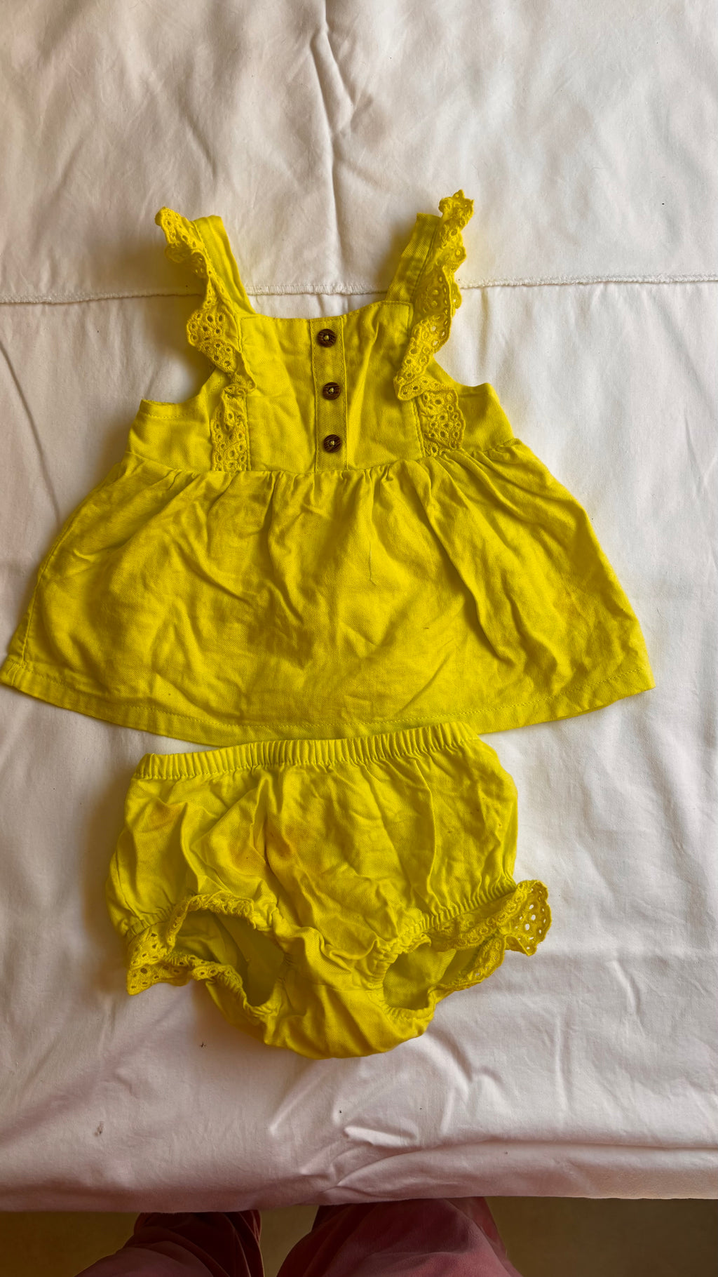 Conjunto Laise – Verde Limão (Bebê)