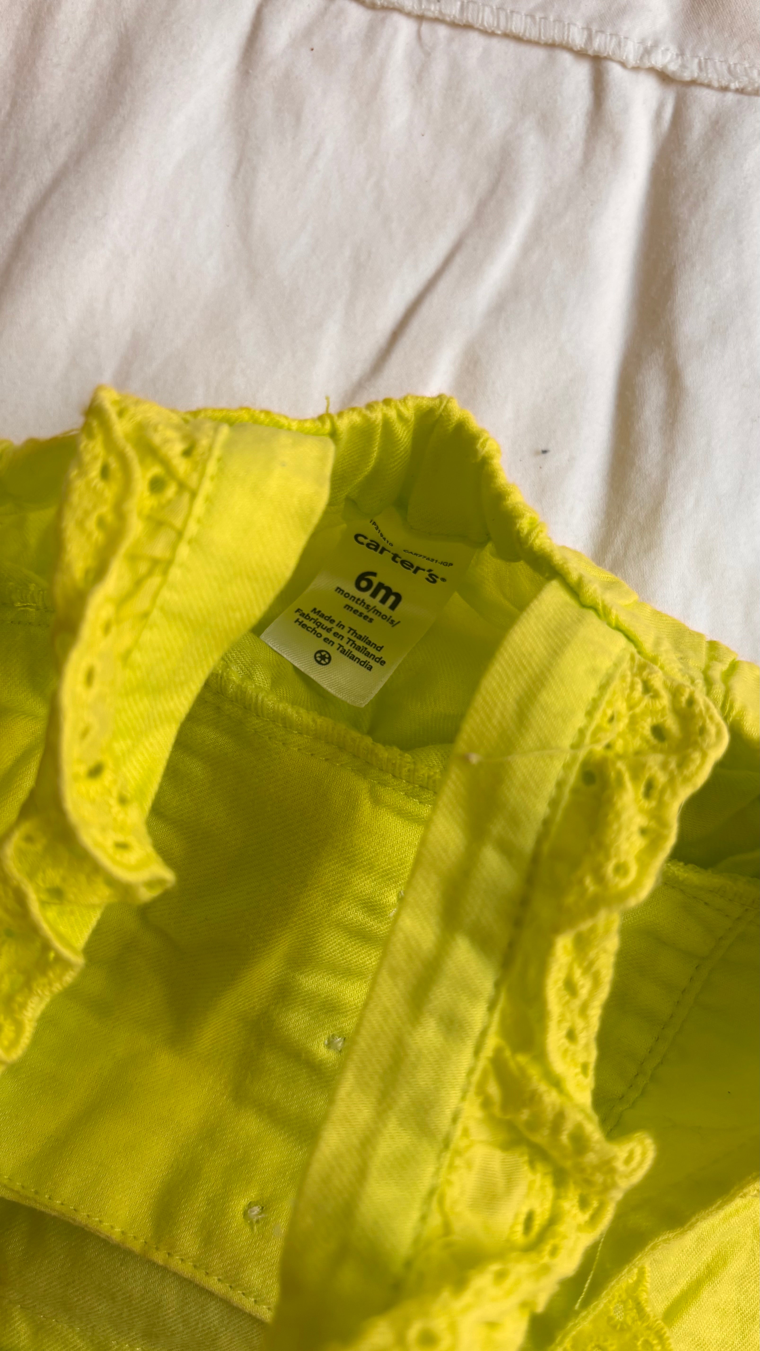 Conjunto Laise – Verde Limão (Bebê)