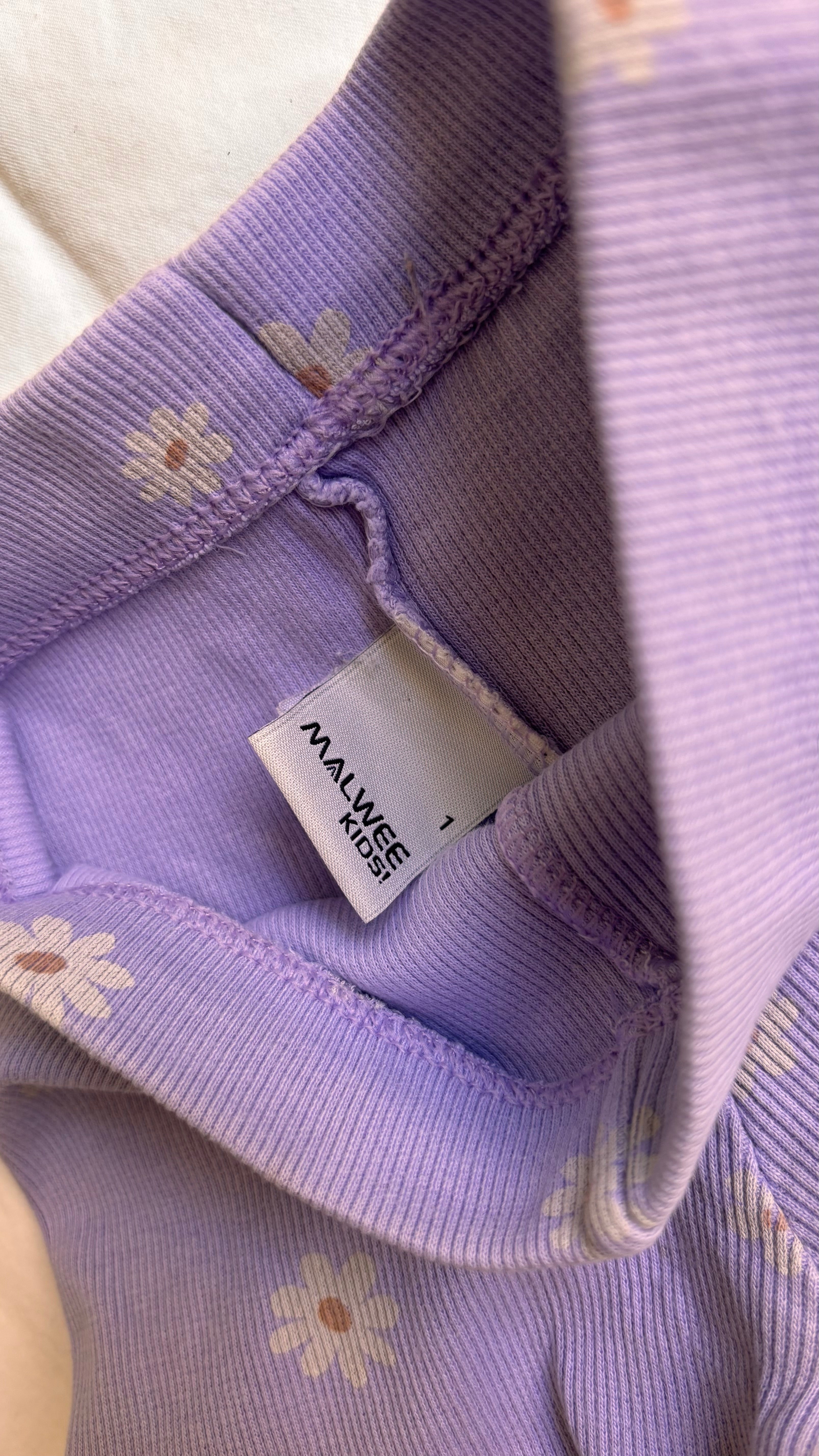 Shorts Floral – Lilás (Infantil)