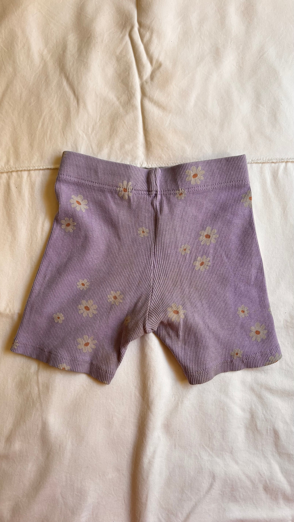 Shorts Floral – Lilás (Infantil)