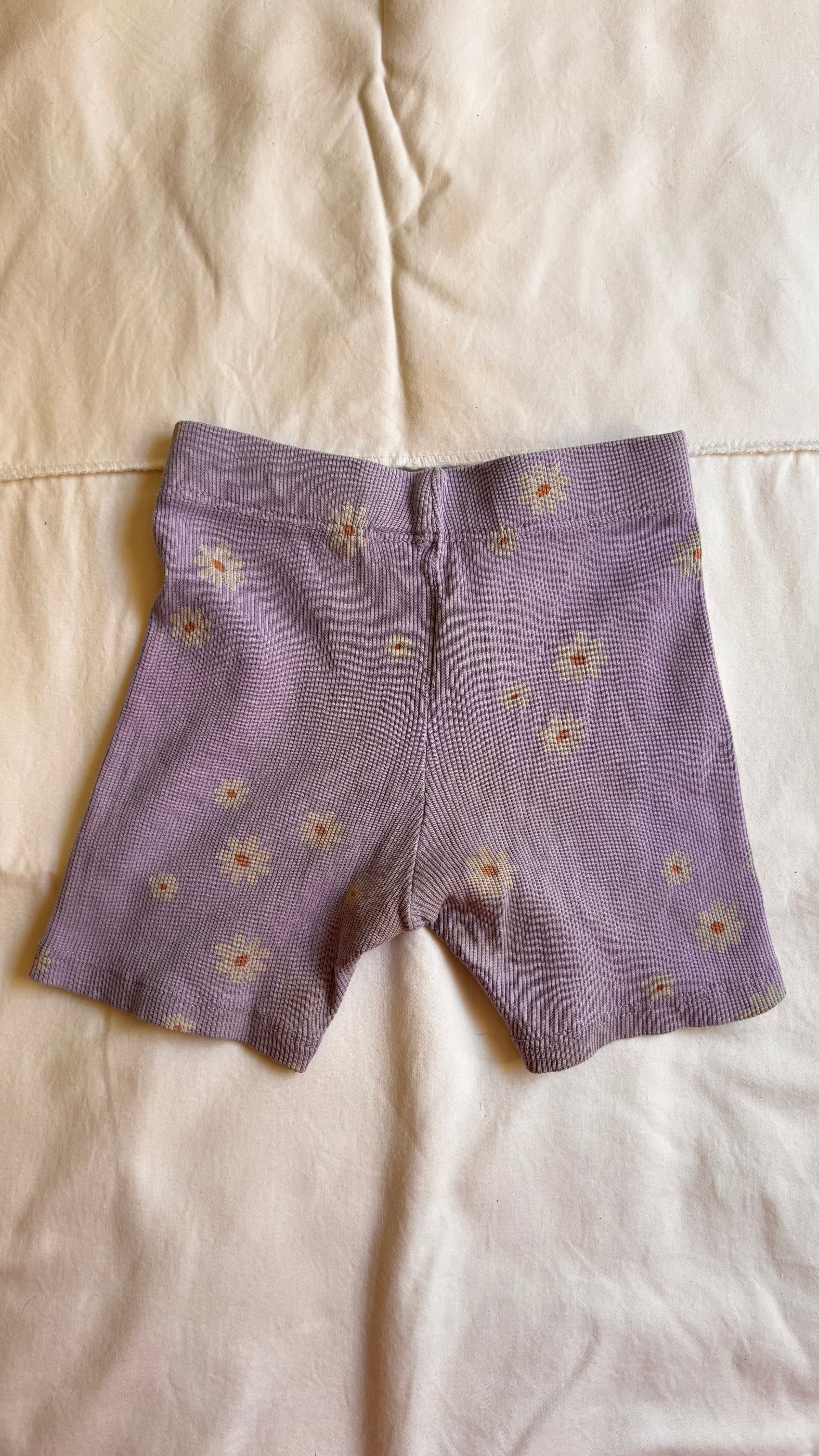 Shorts Floral – Lilás (Infantil)