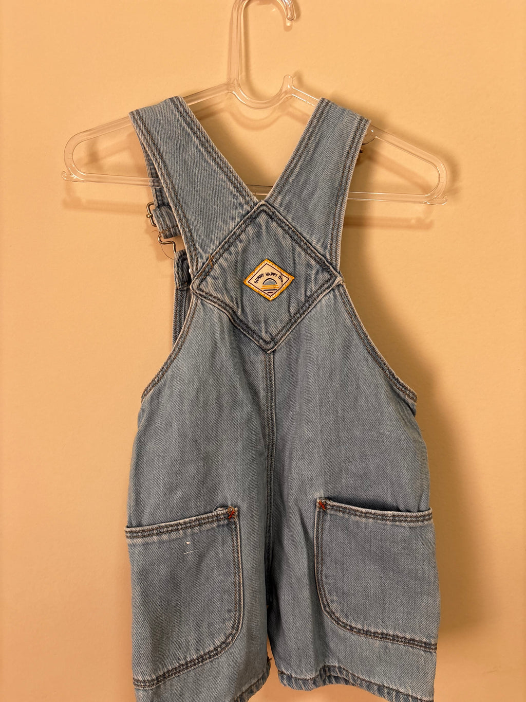 Jardineira Jeans Clara (Bebê)
