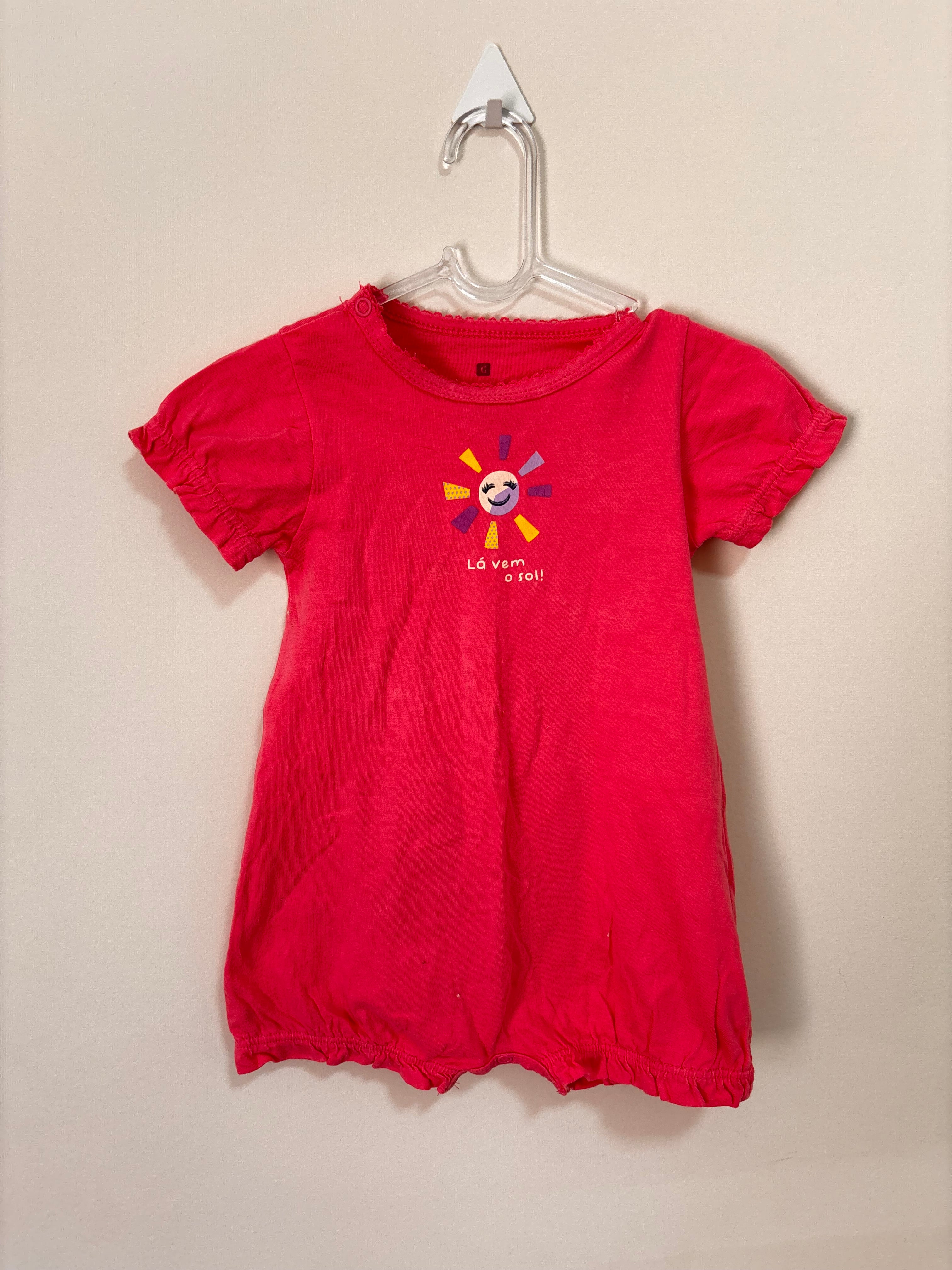 Macacão Passarinho – Rosa (Bebê)