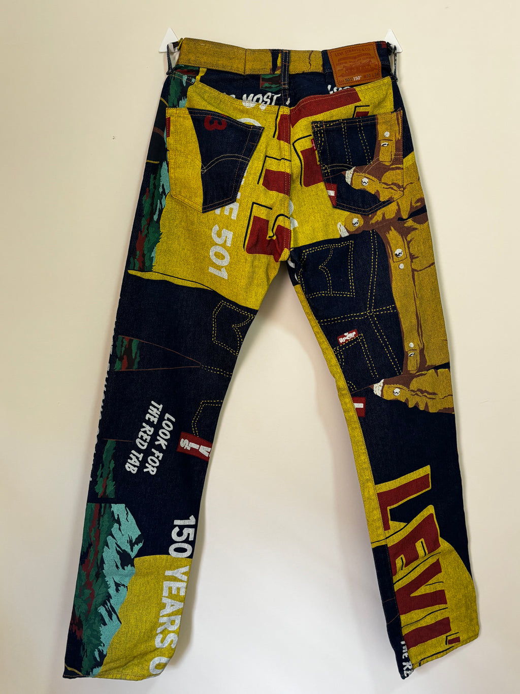 Calça Jeans Levi's Estampada (Feminino)