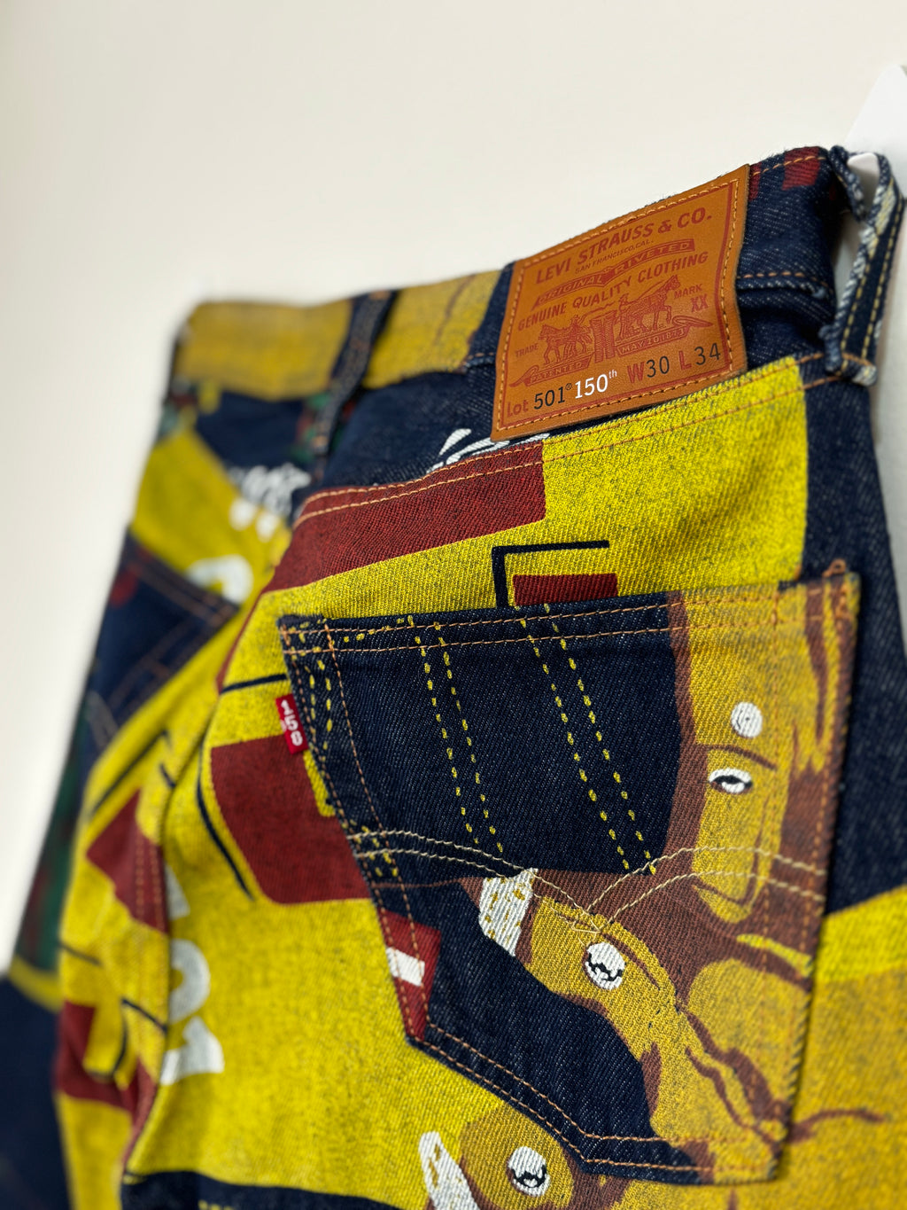 Calça Jeans Levi's Estampada (Feminino)