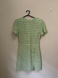 Vestido Xadrez Vichy – Verde (Feminino)