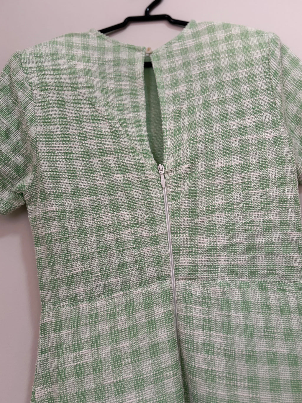 Vestido Xadrez Vichy – Verde (Feminino)