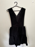 Vestido Curto com Fenda – Preto (Feminino)
