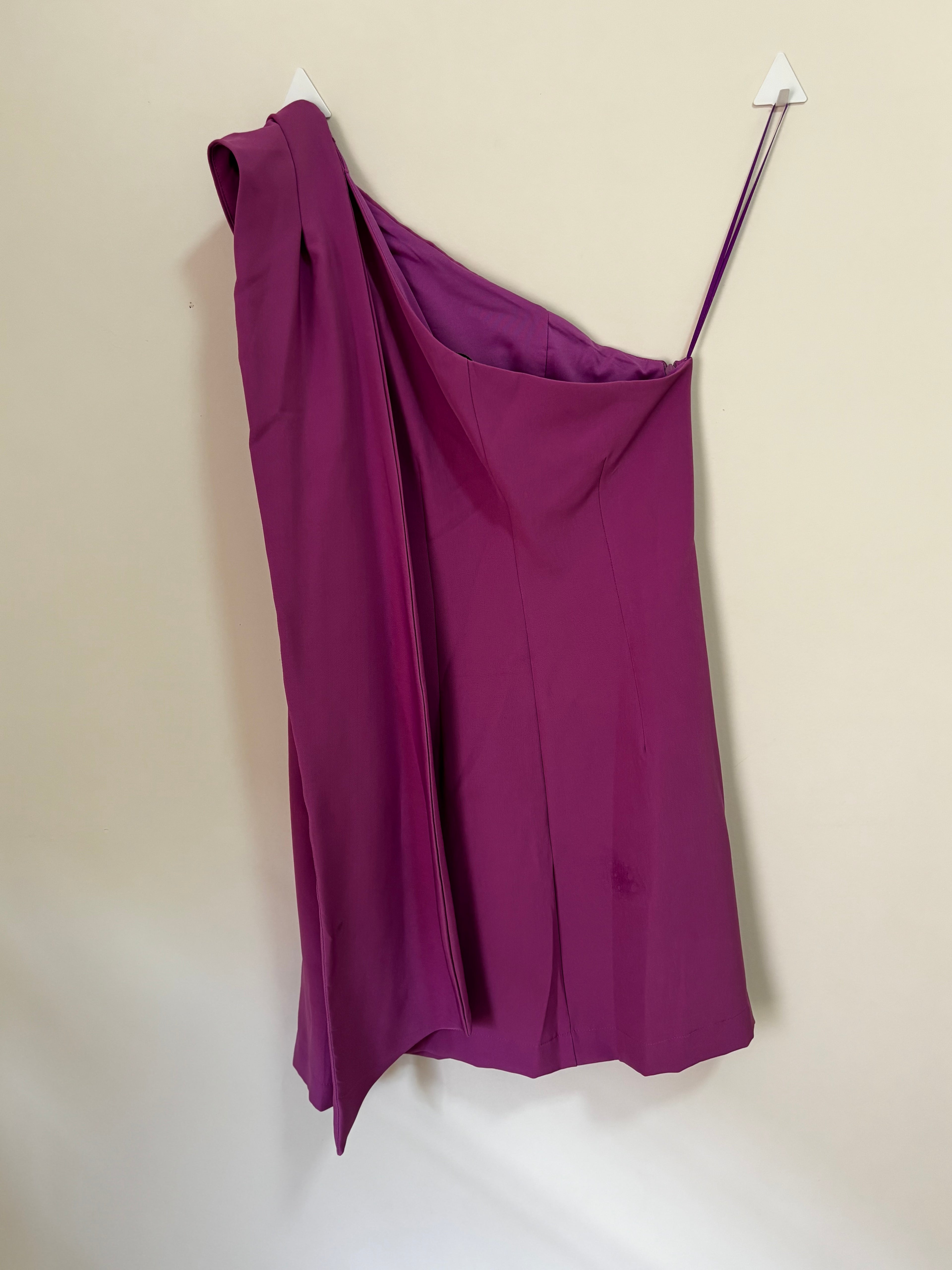 Vestido Um Ombro – Roxo (Feminino)