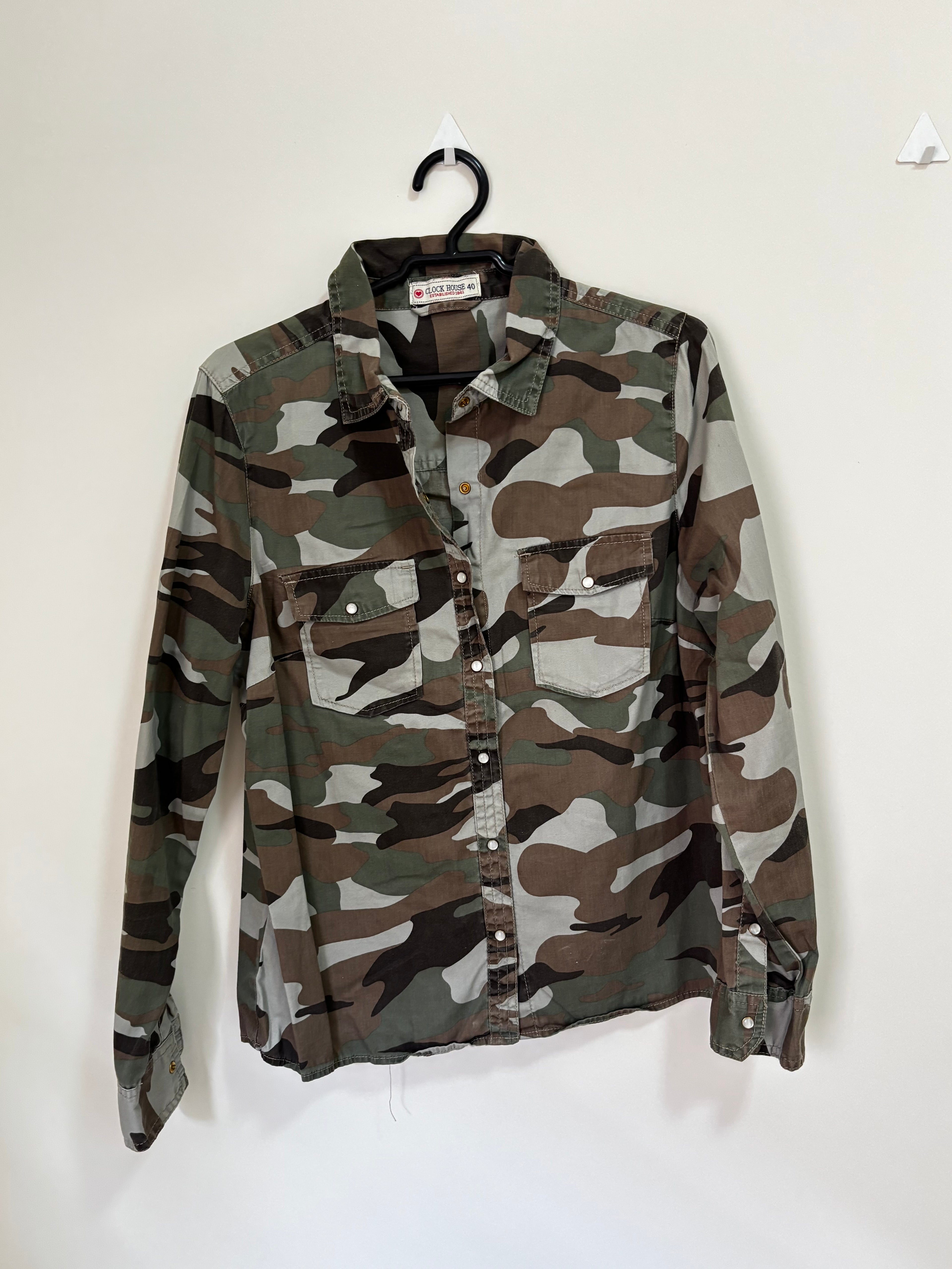 Camisa Camuflada (Feminino)