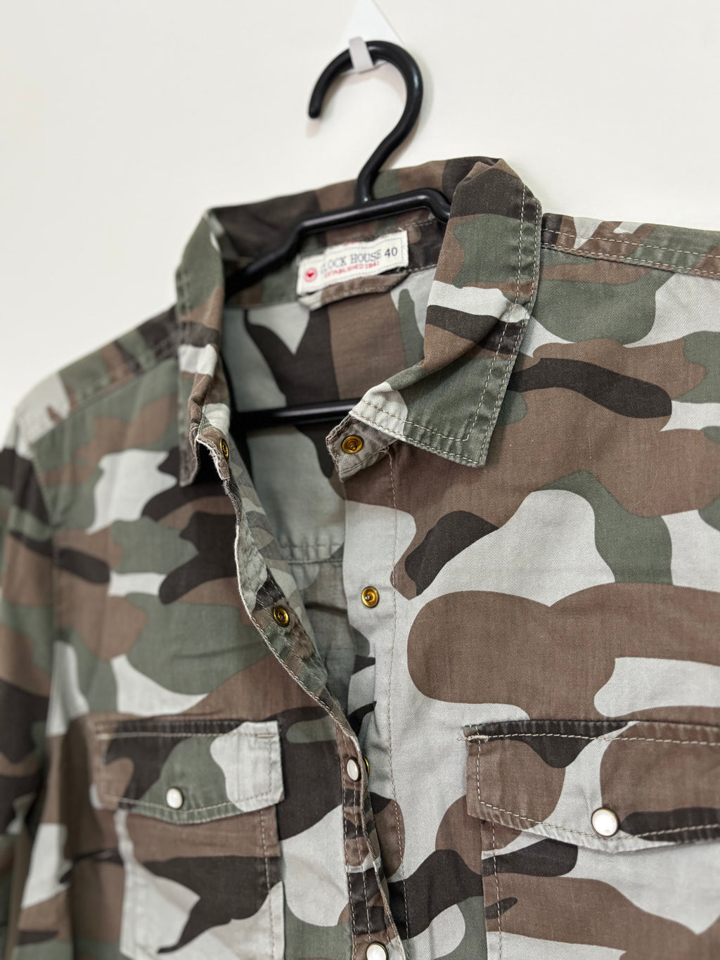 Camisa Camuflada (Feminino)
