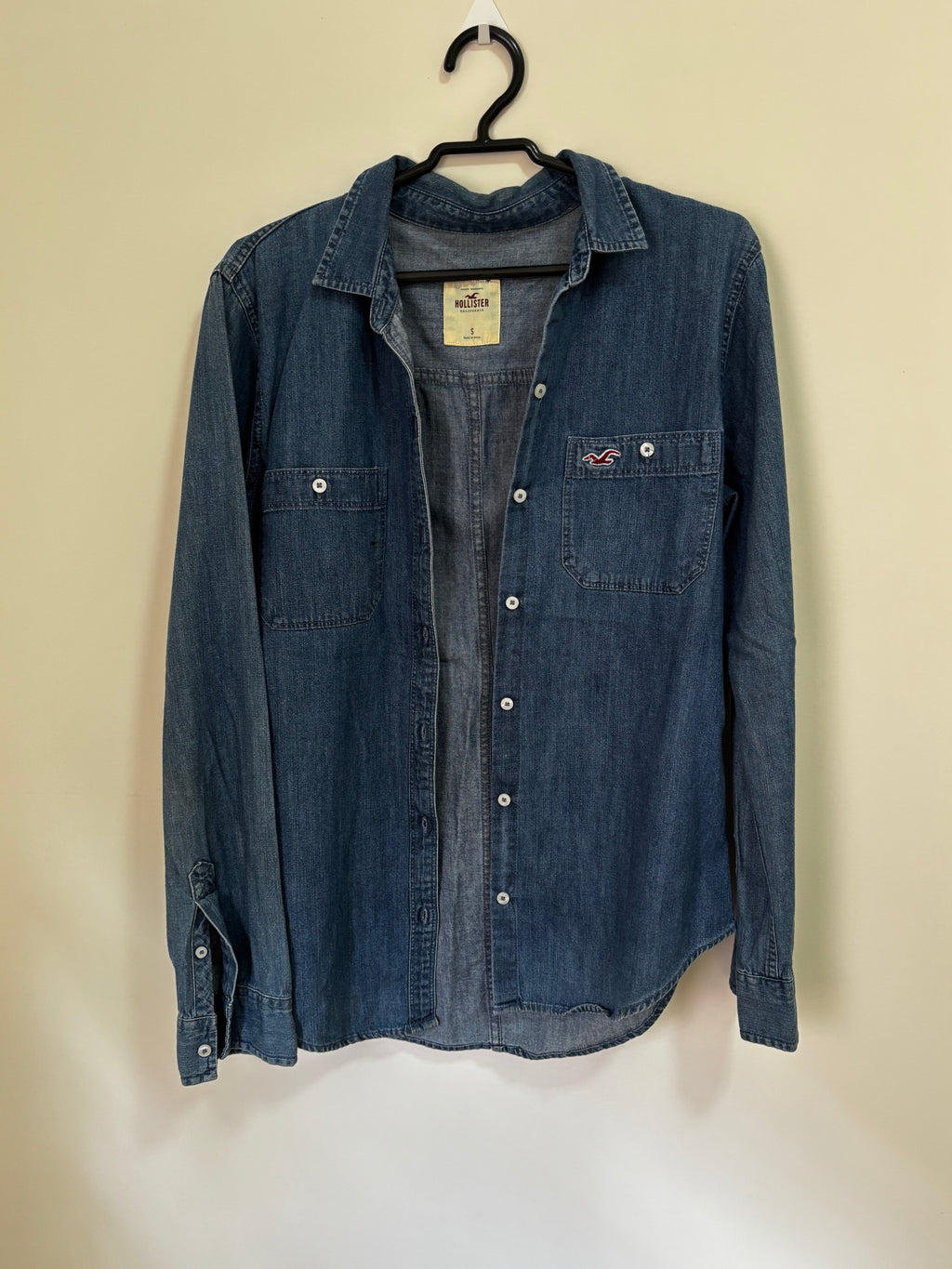 Camisa Jeans Hollister (Feminino)