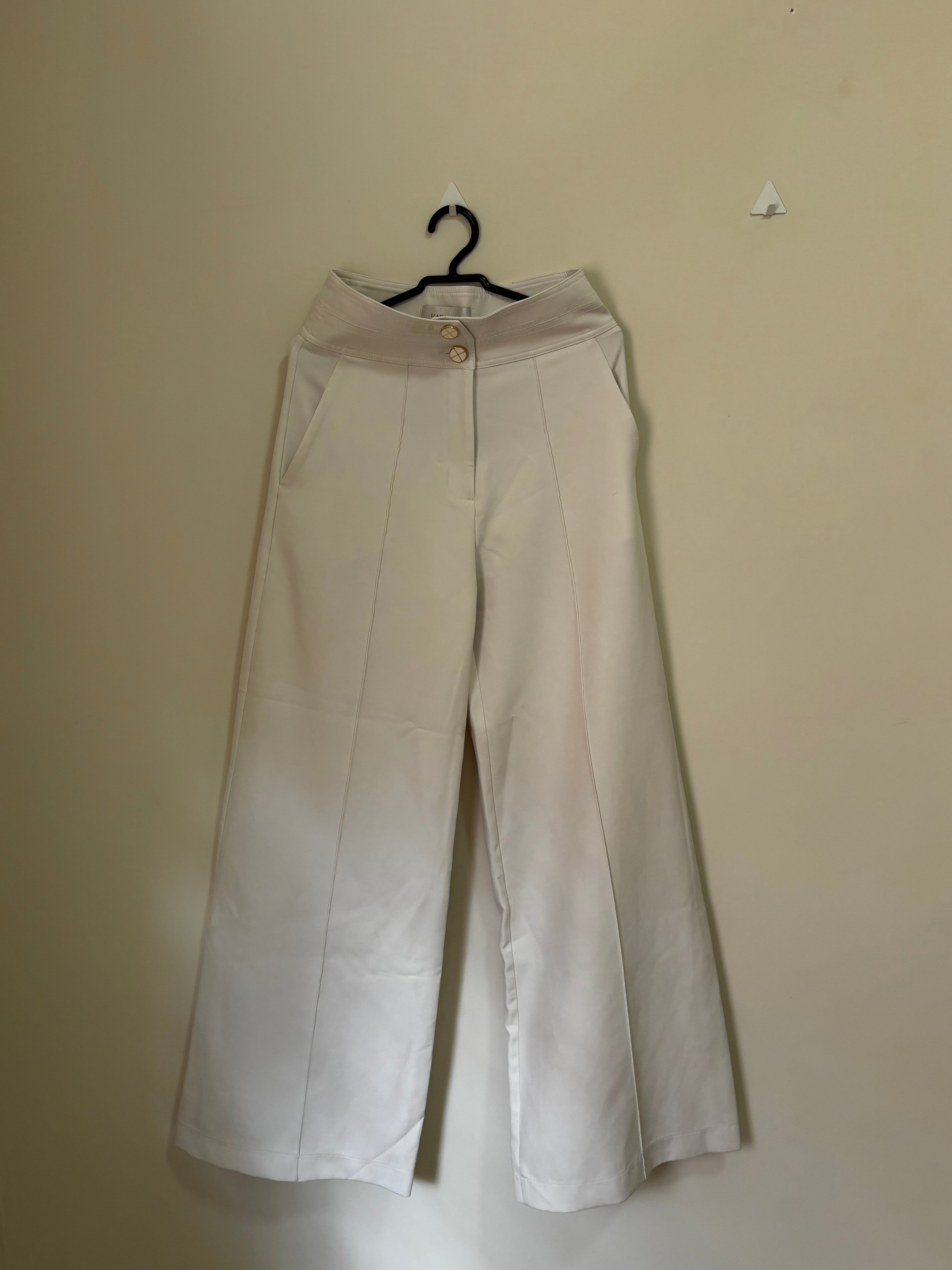 Pantalona – Off-White (Feminino)